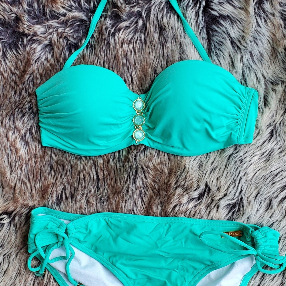 Bandeau bikini set